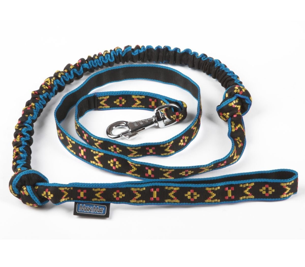 Lead with Built - in Bungee - SnowPaw Store - ManMat - Dog Collars, Leads, Belts